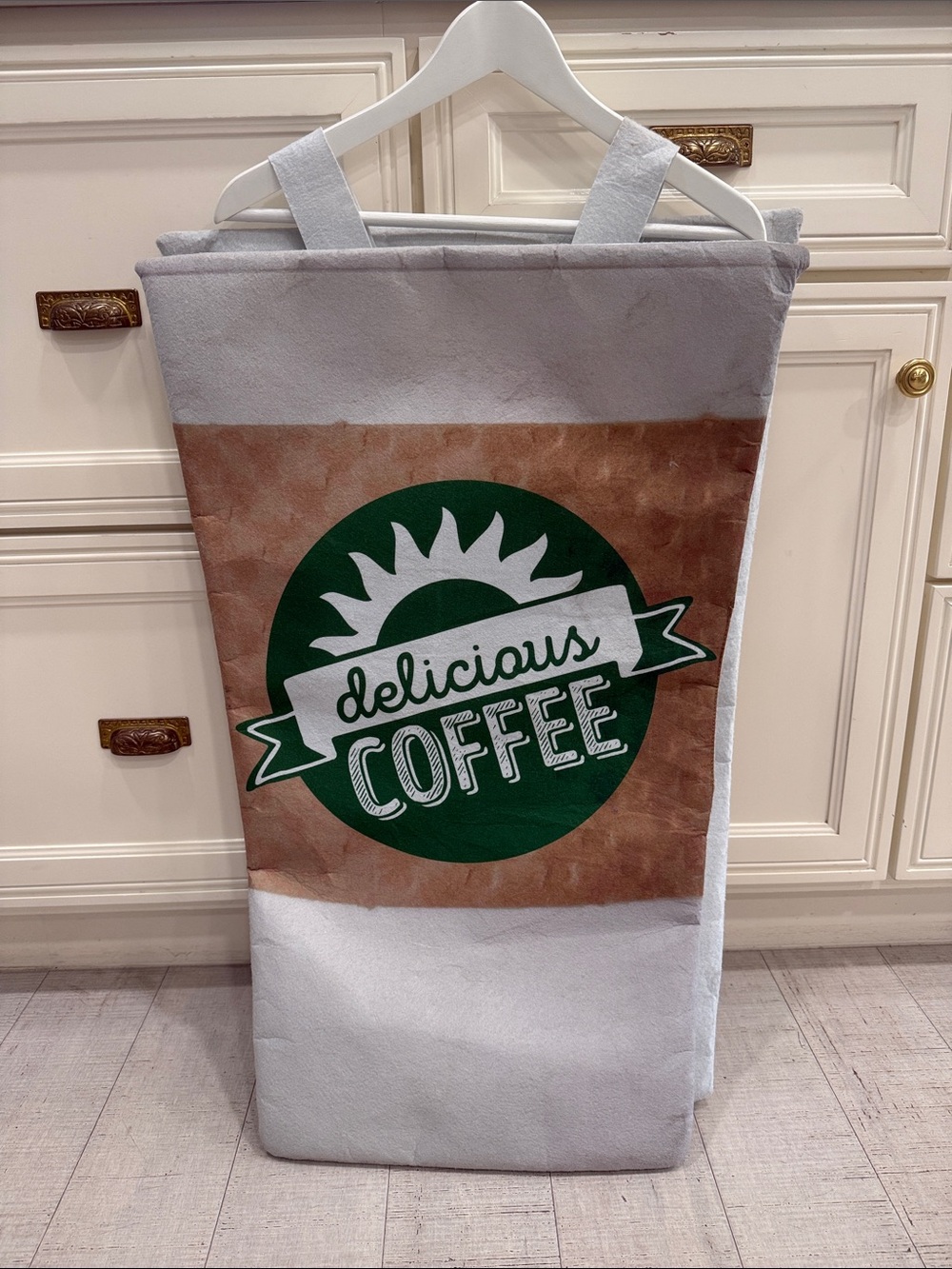 Delicious Coffee Halloween costume - White, Brown & Green